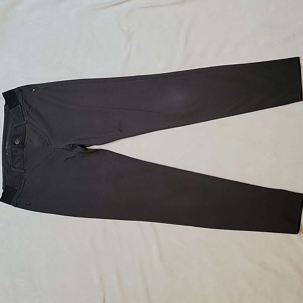 Simply Vera Wang dark olive skinny leggings size small